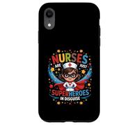 Nurses Are Just Superheroes In Disguise Nursing Women Case for iPhone XR
