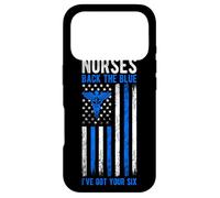 NURSES BACK THE BLUE I'VE GOT YOUR SIX Best Police Case for iPhone 17 Pro