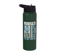 Nurses Back The Blue I've Got Your Six - Nurse Show Support Stainless Steel Insulated Water Bottle