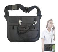 Nurses Belt Pocket Pouch - Adjustable Nurse Waist Organizer, Heavy-Duty Storage Bag, Practical Multi-Pocket Design | Nursing Gear Holder for Scrubs, Medical Supplies, Classroom, Hospital, Caregiver