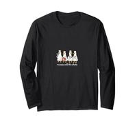 Nurses Call The Shots Funny Silly Goose Long Sleeve T-Shirt