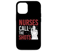 Nurses call the shots - Med Surg Nurse Case for iPhone 12/12 Pro