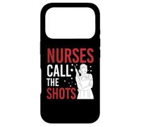 Nurses call the shots - Med Surg Nurse Case for iPhone 17 Pro