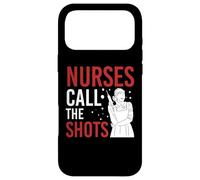 Nurses call the shots - Med Surg Nurse Case for iPhone 17 Pro Max