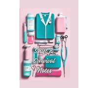 Nurse's daily Shift Journal: Aesthetic Light Pink Notebook for Medical Professionals, 6*9 inches: Personalized Gift for Nurses, Midwives and Nursing Students