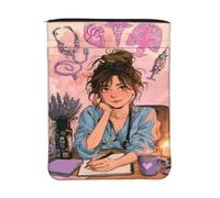 Nurse's Diary Waterproof Book Sleeve with Zipper & Front Pocket | 11x8.5 Inch Canvas Book Pouch Protector | Perfect Book Lovers Gift for Travel