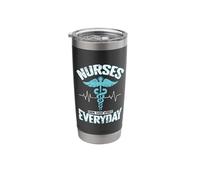 Nurses Earn Their Wings Everyday Stainless Steel Insulated Tumbler