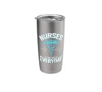 Nurses Earn Their Wings Everyday Stainless Steel Insulated Tumbler