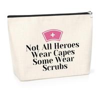 Nurses Gift for Women Makeup Bag Nurse Appreciation Gifts NICU Nurse Thank You Gifts Nursing Inspirational Quotes Cosmetic Bag School Nurse Practitioner Graduation Gifts Retirement Birthday Gift