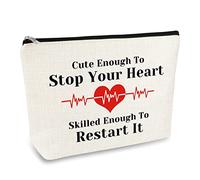 Nurses Gifts for Women Makeup Bag Nurse Appreciation Gifts Gifts Cosmetic Bag Nurses Week Christmas Birthday Gift for Doctor Nurse Girlfriend Wife Nursing Student Graduation Gift Travel Toiletry Bag