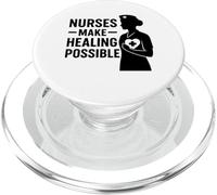 Nurses Make Healing Possible | Nurses Day Appreciation Gift PopSockets PopGrip for MagSafe