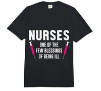 Nurses One of The Fe Blessings of Being Ill Nursing Nurse Comfort Colors Adult Heavyweight T-Shirt