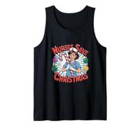 Nurses Save Christmas Holiday Nurse for Medical Workers Tank Top