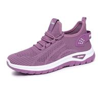 nurses shoes for women Walking Trainers for Women Lightweight Breathable Knit Sneakers Comfortable Slip On Athletic Shoes with Non-Slip Sole Running Workout and Everyday Wear womens trail running shoe