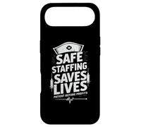 Nurses Strike Save Nursing Support Safe Staffing Saves Lives Case for iPhone Air