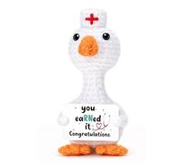 Nurses W ifts for Women, Crochet Goose Nurse Appreciation Gifts Nursing School Student Graduation Congratulations Gift Nurse Thank You Gift for Her Nurses Day Present Idea for RN Practitioner LPN