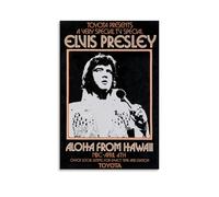NURSHARLRA Elvis Presley Poster Room Decor Artistic Poster for Room Aesthetic Canvas Wall Art Bedroom Decor 12x18inch(30x45cm) Unframe-style