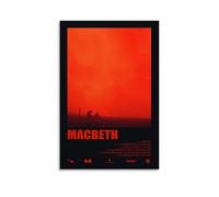 NURSHARLRA Macbeth Poster Room Decor Artistic Poster for Room Aesthetic Canvas Wall Art Bedroom Decor 20x30inch(50x75cm) Unframe-style