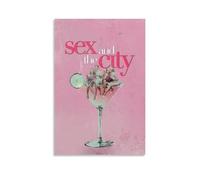 NURSHARLRA Sex And The City Poster Room Decor Artistic Poster for Room Aesthetic Canvas Wall Art Bedroom Decor 12x18inch(30x45cm) Unframe-style