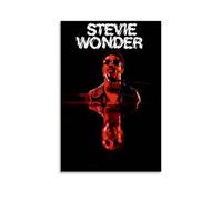 NURSHARLRA Stevie Wonder Poster Room Decor Artistic Poster for Room Aesthetic Canvas Wall Art Bedroom Decor 08x12inch(20x30cm) Unframe-style