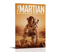 NURSHARLRA The Martian Movie Poster Room Decor Artistic Poster for Room Aesthetic Canvas Wall Art Bedroom Decor 12x18inch(30x45cm) Frame-style