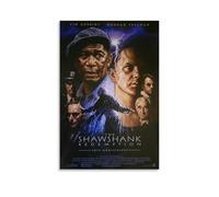 NURSHARLRA The Shawshank Redemption Movie Poster Room Decor Artistic Poster for Room Aesthetic Canvas Wall Art Bedroom Decor 12x18inch(30x45cm) Unframe-style
