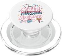 Nursing Assistant CNA Healthcare Aide Design PopSockets PopGrip for MagSafe