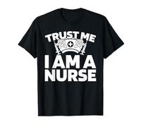 Nursing Assistant Thin Line - Red Rn Registered Nurse T-Shirt