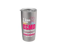 Nursing Awareness Week Nursing Warrior Love Being ECMO Stainless Steel Insulated Tumbler