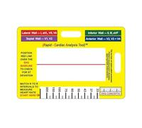Nursing Badge - Pediatric Vital Signs Badge Card | Portable Ruler Supplies Measuring Tool for Hospital Medicine Clinical