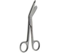 Nursing Bandage Scissors 5.5" Multi Color Paw Print Veterinary Nurse Scissors, Stainless Steel First Aid Scissors Ideal for Nurses, Medical Students, Paramedics, Vets, Utility First Aid (Silver)