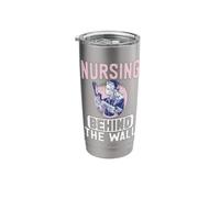 Nursing Behind the Wall Correctional Nurse Stainless Steel Insulated Tumbler
