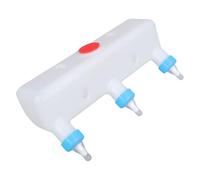 Nursing Bottle for Farm Animals 3 Feeding Nipples Hanging Systems Piglets Calves Milk Dispenser Professional Breeding Milk Dispenser