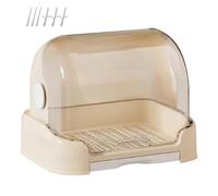 Nursing Bottle Organizer with Drain Tray - Dustproof Large Capacity