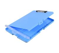 Nursing Clipboard with Document Organiser Storage Case Water Resistant File Organiser Case with Writing Board 254x365mm Clipboard with Large Storage