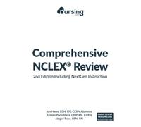 NURSING.com Comprehensive NCLEX® Review Book: Includes NextGen Content and Complete NCLEX® Practice Test, 2e: (2023 NCLEX® test plan, full-color, ... questions + answers + nursing cheat sheets)