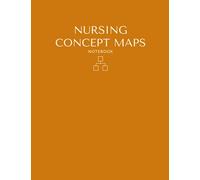 Nursing Concept Maps Blank Template Notebook & Note Guide: The Perfect Blank Notebook & Note Guide for Concept Maps
