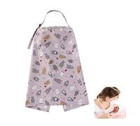 Nursing Cover, Nursing Scarf, Nursing Apron with Pockets, Nursing Apron Multi-Purpose Nursing Cover, Breastfeeding Protection for Mum, Breastfeeding Scarf, Multi-Purpose Nursing Protection, for Data