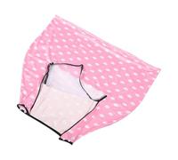 Nursing Cover Pink Polyester Canopy for Carrier and Stroller