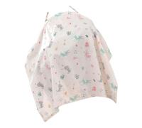 Nursing Covers for Breastfeeding - Breathable Breastfeeding Cover | Cotton Cloak-Style Nursing Protection Apron with Adjustable Neckline | Privacy Covering Shawl for Full Privacy to Mom Baby