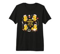 Nursing Duck Most Definitely Not All in A Row CNA Nurse Life Premium T-Shirt