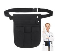 Nursing Fanny Pack - Large Capacity Vet Nurse Pouch | Adjustable Buckle and Waist Strap Nurse Tool Belt | Multifunctional Nurse Organizer Pouch for Healthcare Professionals