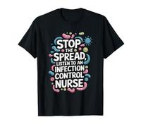 Nursing Infection Disease Control, Stop The Spread T-Shirt