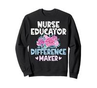 Nursing Instructor Gifts - Nurse Educator Difference Maker Sweatshirt