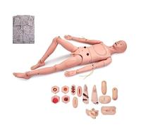 Nursing Mannequin,Medical Mannequin Nursing Skills Training Manikin Multifunction Demonstration Mannequin Body For Teaching Pratice(Male)