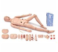 Nursing Mannequin Medical Training Simulator - Full-Featured Male Female Dummy for Nursing Practice and Trauma Care Training