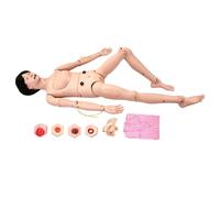 Nursing Mannequins Male Female Dummy Simulator With Trauma Training Nurse Internship Practice Model Patient Care Skills Manikin For Classrooms Clinical Labs(Female)