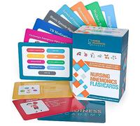 Nursing Mnemonics Flashcards: 101+ Illustrated Flashcards for Students with Proven Memory Devices to Ace NCLEX