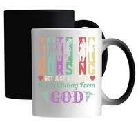 Nursing Not Just A Career It's A Calling from God Ceramic Magic Mug White