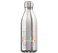 Nursing Not Just A Career It's A Calling from God Vacuum Insulated Thermal Water Bottle Silver